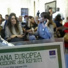 A Napoli le premiazioni italiane della Settimana Europea per la Riduzione dei Rifiuti 2016