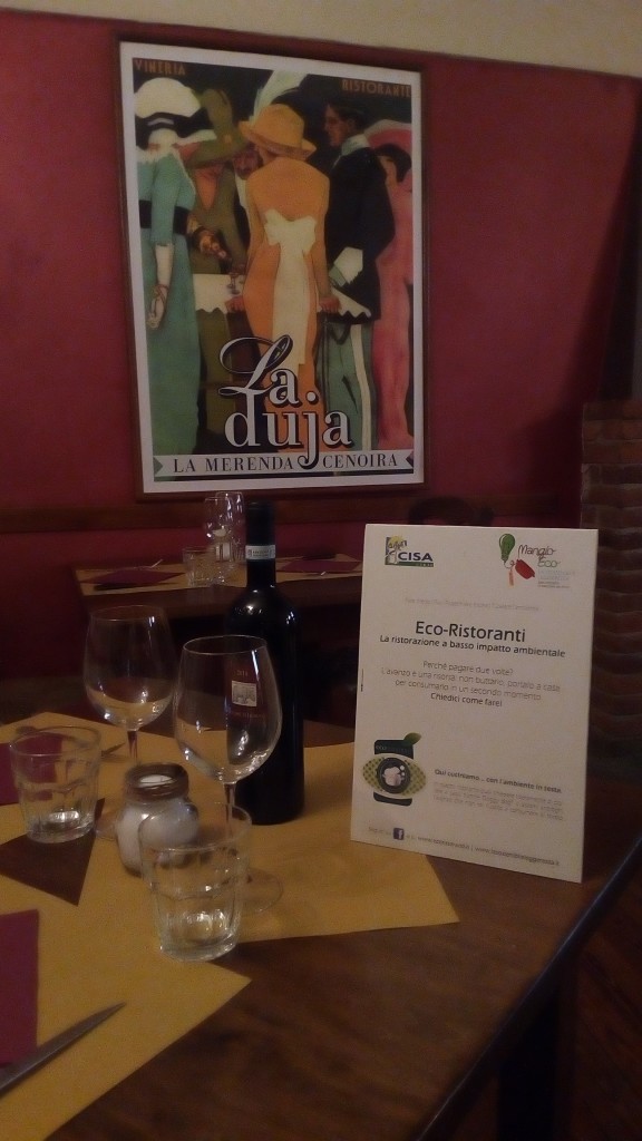 L'interno di un Eco-ristorante (fonte: Coop. Erica)