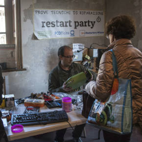 Restart Party:  la "festa riparatutto" del Mercato Circolare di Giacimenti Urbani per la SERR 2017