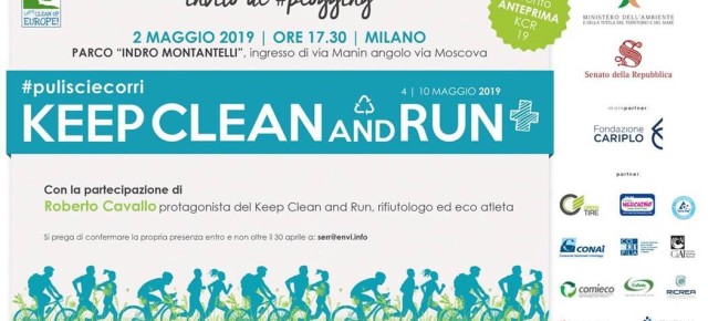 Il 2 maggio a Milano, l'anteprima di "Keep Clean and Run+" con Roberto Cavallo